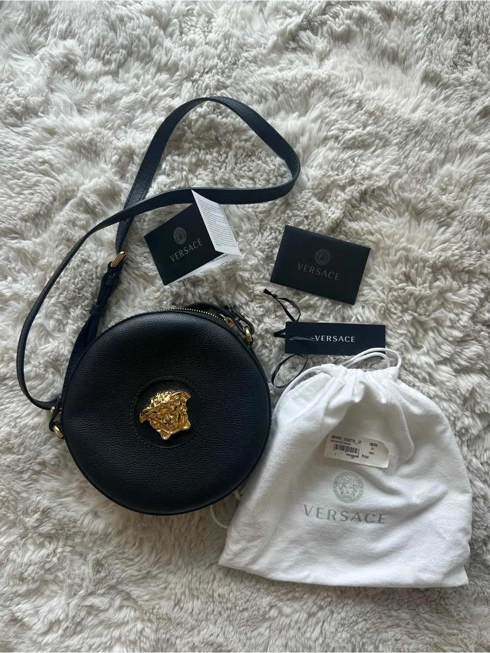 Versace Round Disco Crossbody Bag